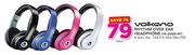 Volkano Rhythm Over Ear Headphone VK-20000-WT-Each