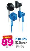Philips In Ear Headphone-Each
