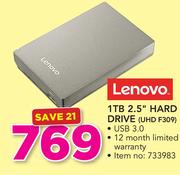 Lenovo 1TB 2.5" Hard Drive UHD F309