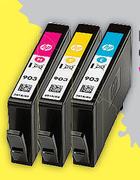 HP 903 Cartridges Cyan, Magenta, Yellow