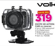 Volkano Excite HD Action Cam VK-100000-BK