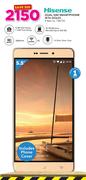 Hisense Dual Sim Smartphone E76 Gold Includes Phone Cover