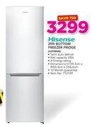 Hisense 299Ltr Bottom Freezer Fridge H299BME