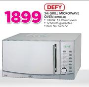 Defy 34Ltr Grill Microwave Oven DMO343