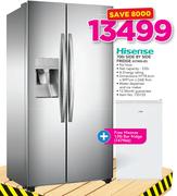 Hisense 700Ltr Side By Side Fridge  H700SI-ID
