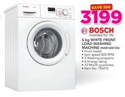 Bosch 6Kg White Front Load Washing Machine WAB16061ZA