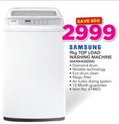 Samsung 9Kg Top Load Washing Machine WA90H4200SW