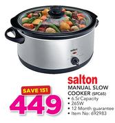 Salton Manual Slow Cooker SFC65