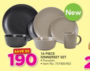 16 Piece Dinner Set