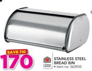 Always Home Stainless Steel Bread Bin