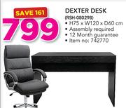 Dexter Desk RSH-080298-H75  x W120 x D60cm