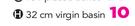 32cm Virgin Basin