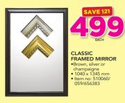 Classic Framed Mirror-Each