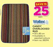 Waltex Candy Overlocked Rug-Each