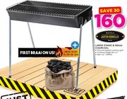Ketla Large Stand & Braai Charcoal