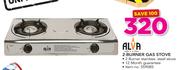 Alva 2 Burner Gas Stove