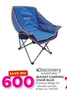 Discovery Adventures Bucket Camping Chair Blue