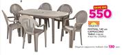 Gold Sun Festival 140cm Cappuccino Table 1102-ST