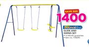 Bounceking Glide & Swing Set