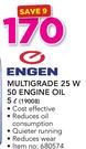 Engen Multigrade 25W 50 Engine Oil-5Ltr