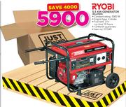 Ryobi 5.5 KW Generator RG-6900K