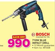 Bosch 710W Blue Impact Drill