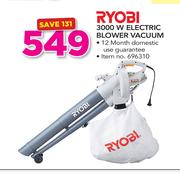 Ryobi 3000W Electric Blower Vacuum
