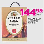 Cellar Cask Assorted Wine-5ltr Each