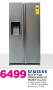 Samsung Side By Side Fridge With Ice Maker RSAIUTMG