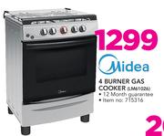 Midea 4 Burner Gas Cooker LM61026
