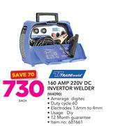 Tradeweld 160 AMP 220V DC Invertor Welder W4090