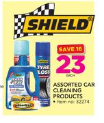 Shield Assorted Car Cleaning Products-Each
