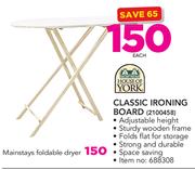 House Of York Classic Ironing Board 