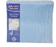 Arams 4 Piece King Size Bed Sheet-Per Set