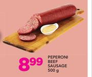 Peperoni Beef Sausage-500g