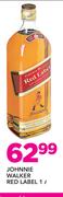 Johnnie Walker Red Label-1Ltr