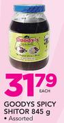 Goody's Spicy Shitor-845g Each
