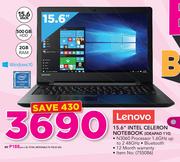 Lenovo 15.6" Intel Celeron Notebook IDEAPAD 110