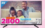 Telefunken 39" HD LED TV TLEDD-39 HD A