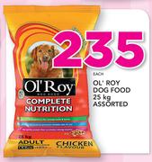 Ol'Roy Dog Food Assorted-25Kg