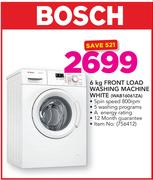 Bosch 6Kg Front Load Washing Machine White WAB16061ZA