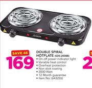 Sunbeam Double Spiral Hotplate SDS-200BB