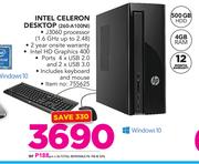 HP Intel Celeron Desktop 260-A100NI