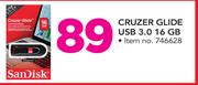 Sandisk Cruzer Glide 16GB USB 3.0