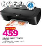 Canon Colour Inkjet Printer MG2540S