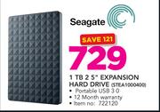 Seagate 1TB 2.5" Expansion Hard Drive STEA1000400