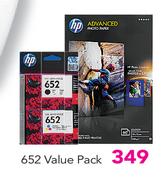HP 652 Value Pack