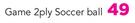 Game 2Ply Soccer Ball-Each