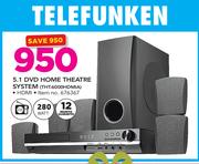 Telefunken 5.1 DVD Home Theatre System THT-6000HDMIA