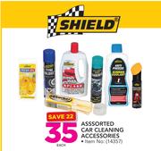 Shield Assorted Car Cleaning Accessories-Each